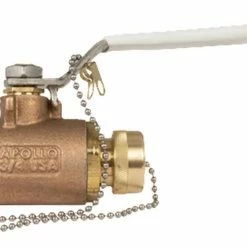 Cheap 🎁 Apollo Valves 70LF-100 Series 3/4 in. Bronze Regular Port NPT x GHT Ball Valve 🎁