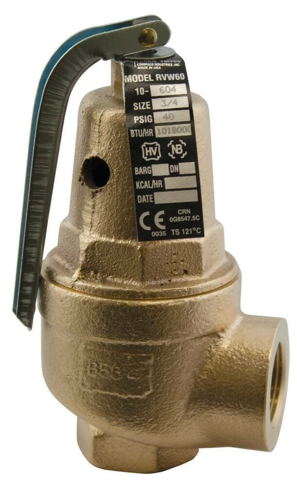 Brand new โ Apollo Valves 10-600 Series 1 in. Bronze FNPT 150# 250 Relief Valve ๐งจ