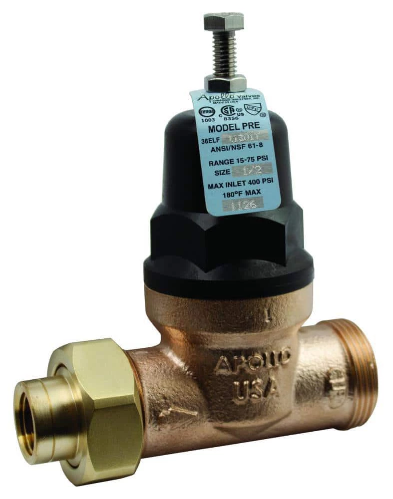 Cheap โญ Apollo Valves 36ELF Series 1 in. 400 psig Bronze Double Union PEX Pressure Reducing Valve ๐