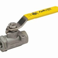 Hot Sale 😀 Apollo Valves 76-100 Series 3/4 in. Stainless Steel Standard Port FNPT 2000# Ball Valve 🎁