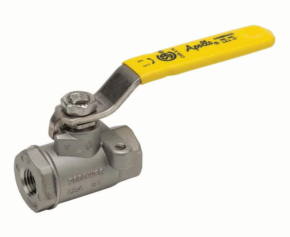 Best Sale ๐งจ Apollo Valves 76-100 Series 1-1/4 in. Stainless Steel Standard Port FNPT 1500# Ball Valve โค๏ธ
