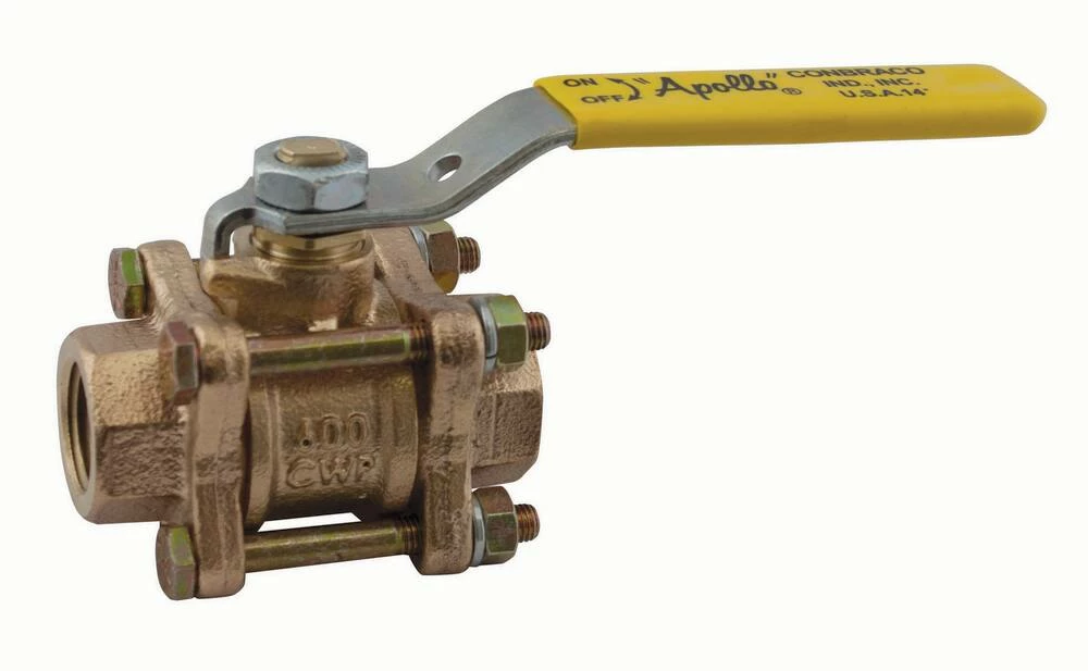 Flash Sale β¨ Apollo Valves 82-100 Series 2 in. Bronze Full Port FNPT 600# Ball Valve β