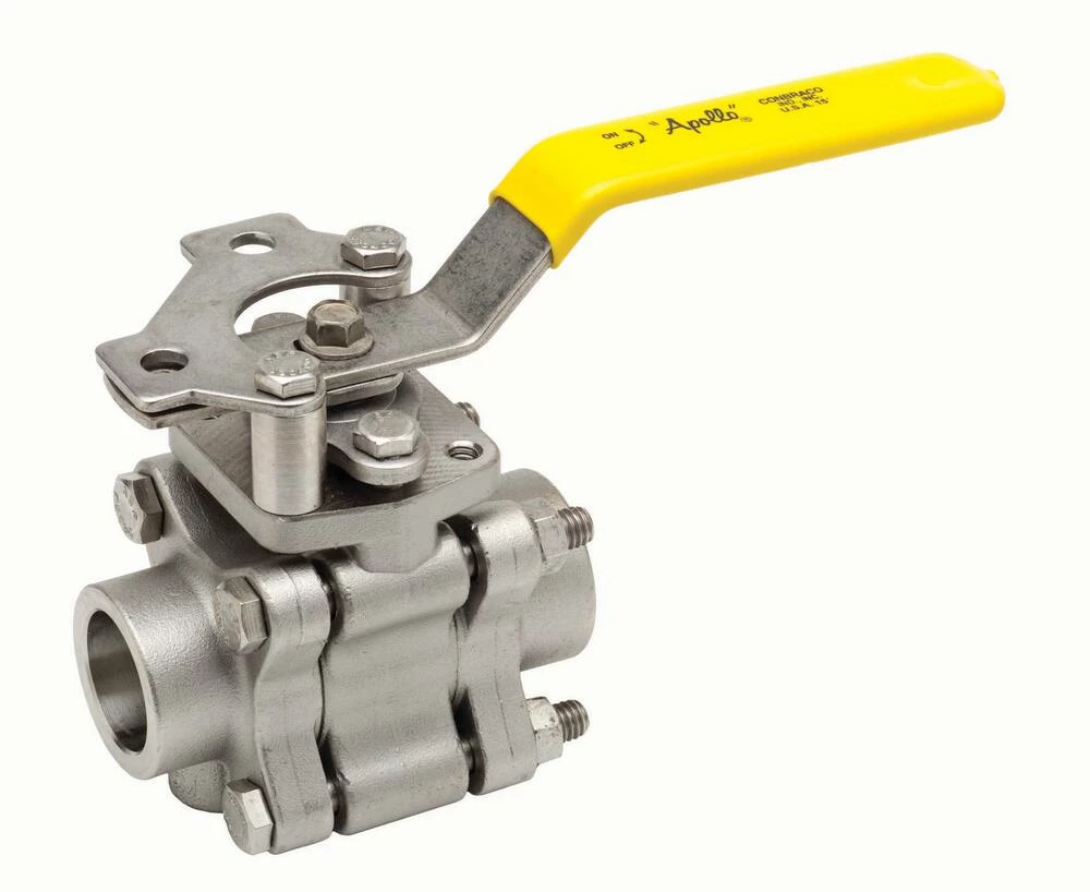 Deals โญ Apollo Valves 86A-200 Series 1-1/2 in. Stainless Steel Full Port Socket Weld 1500# Ball Valve โจ