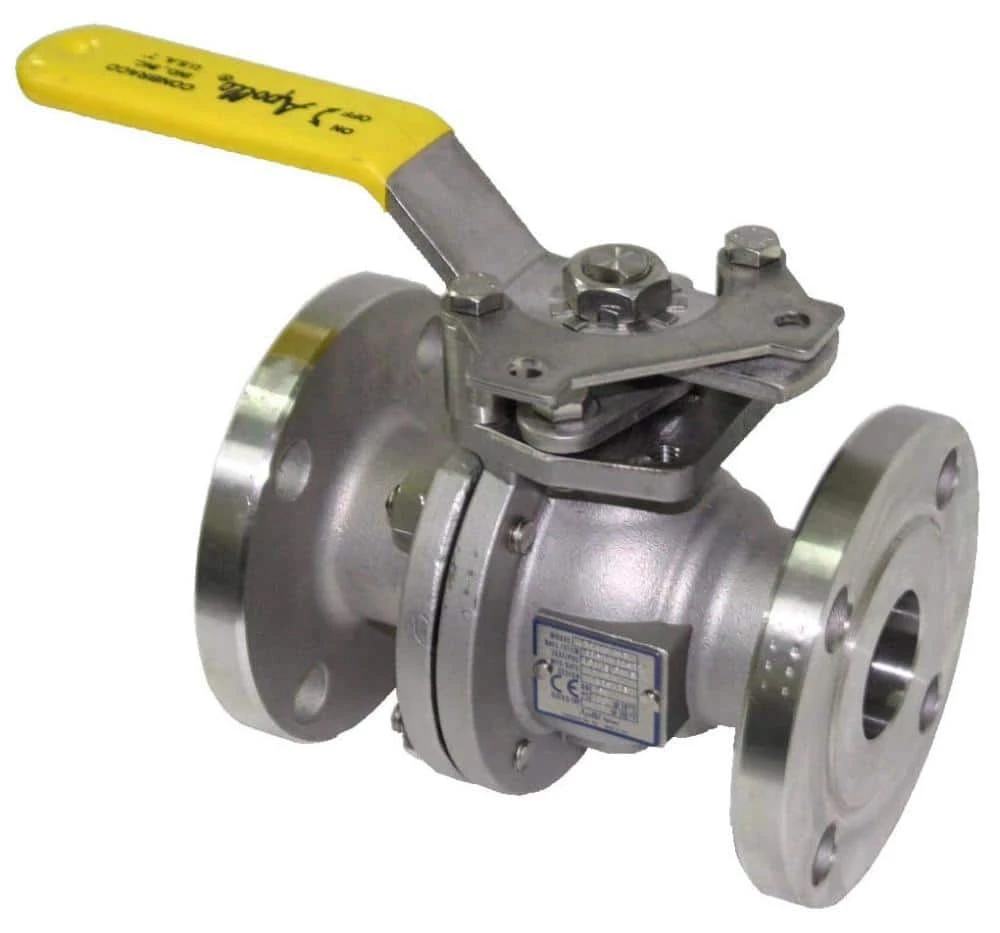 Best Pirce ๐ Apollo Valves 87A-200 Series 1-1/2 in. CF8M Stainless Steel Full Port Flanged 150# Ball Valve ๐ฅฐ