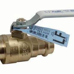 Discount ⭐ Apollo Valves 77VLF-140 Series 1/2 in. Forged Brass Full Port Press Ball Valve 🛒