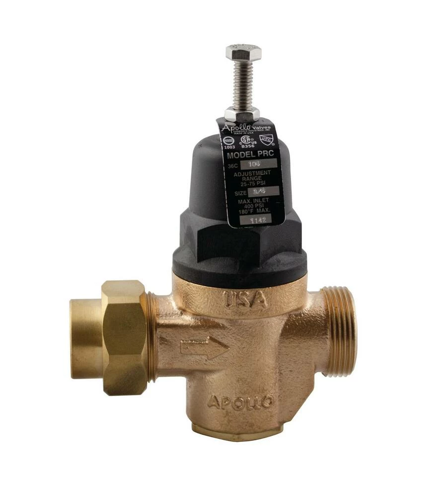 Best reviews of ๐ฏ Apollo Valves 36CLF Series 3/4 in. 400 psig Bronze Double Union Solder Pressure Reducing Valve ๐