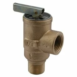 Promo 🥰 Apollo Valves 17 Series 3/4 in. Bronze MNPT x FNPT 75# 250 Relief Valve 🎉
