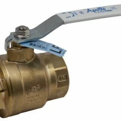 Promo 😀 Apollo Valves 77FLF-100 Series 1 in. Brass Full Port Threaded 600# Ball Valve ⌛