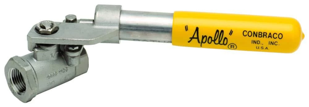 Best Sale π Apollo Valves 76-500 Series 3/4 in. CF8M Stainless Steel FNPT 2000# Sping Ball Valve π