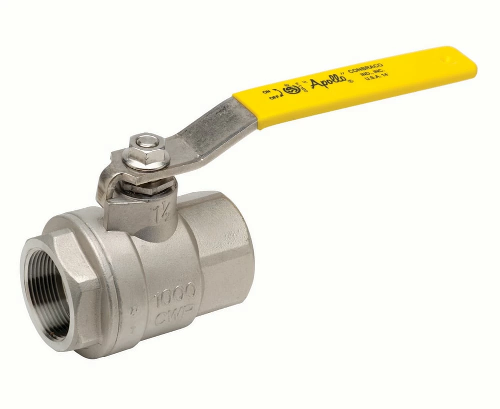 Top 10 โ๏ธ Apollo Valves 76F-100-A Series 3/8 in. Stainless Steel Full Port FNPT 1000# Ball Valve ๐
