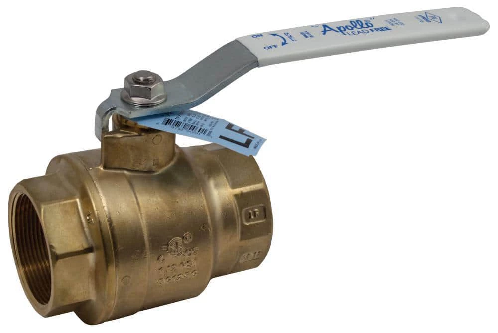 Budget ๐ฅฐ Apollo Valves 77FLF-100 Series 3 in. Brass Full Port Threaded 600# Ball Valve ๐