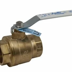 Coupon 🎁 Apollo Valves 77FLF-100 Series 4 in. Brass Full Port NPT 400# Ball Valve ✨