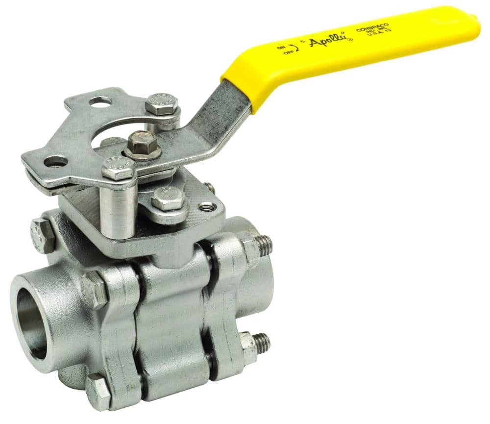 Cheapest π Apollo Valves 86A-200 Series 1 in. CF8M Stainless Steel Full Port Socket Weld 1500# Ball Valve π