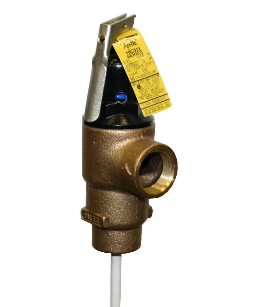 Cheapest ๐ Apollo Valves 18C-500 Series 1 in. Bronze FNPT 150# 210 Relief Valve โ