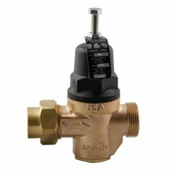 Cheapest ⭐ Apollo Valves 36CLF Series 3/4 in. 75# 400 psi Bronze Double Union PEX Pressure Reducing Valve 🥰