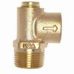 New 🎉 Apollo Valves 16 Series 3/4 x 1/2 in. Bronze Male x Female 125# 200F Relief Valve 💯