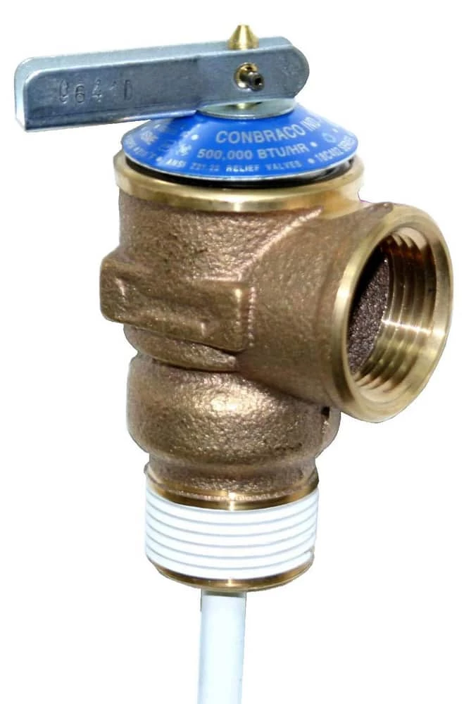 New ๐ Apollo Valves 18C-400 Series 3/4 in. Bronze MNPT x FNPT 125# 210 Relief Valve โจ
