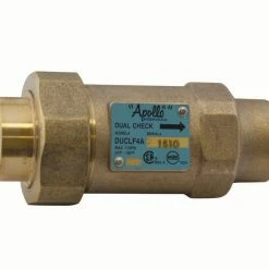 Discount 💯 Apollo Valves 4ALF-300 Series 1 in. Bronze and Stainless Steel Male Meter x FIPS Check Valve 🌟