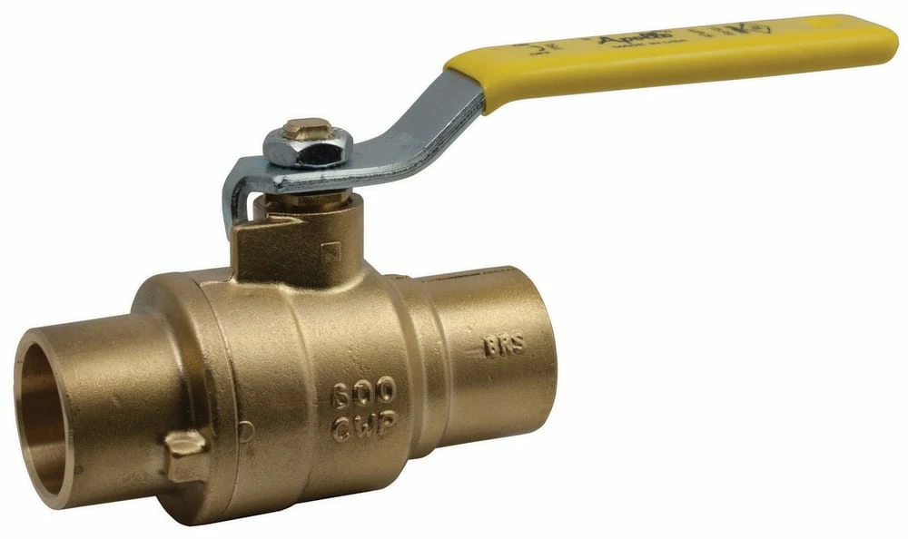 Best Pirce ๐ Apollo Valves 77F-200 Series 1-1/2 in. Brass Full Port Solder 600# Ball Valve ๐