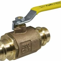 Flash Sale 🌟 Apollo Valves 77W-A Series 1-1/4 in. Cast Bronze Full Port Press Ball Valve ⭐