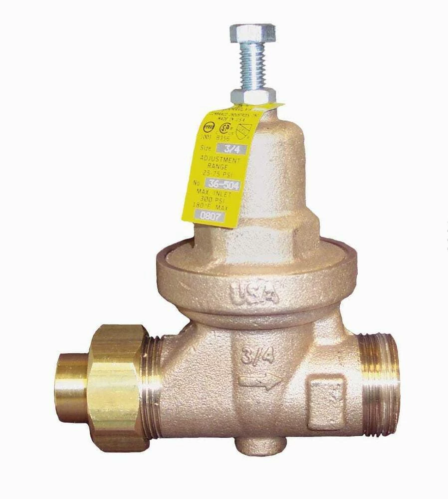 Promo ๐ Apollo Valves 36 Series 1 in. 75 psig Bronze Double Union Solder Pressure Reducing Valve ๐