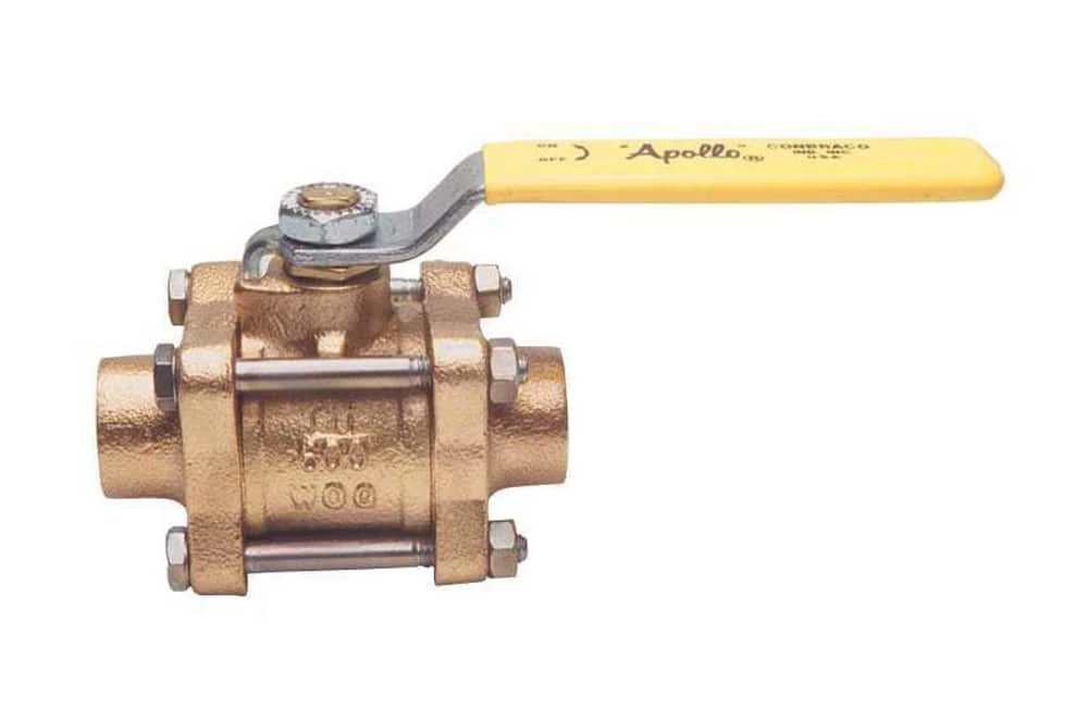 Cheapest π Apollo Valves 82-200 Series 1 in. Bronze Dual Port Solder 600# Ball Valve π₯