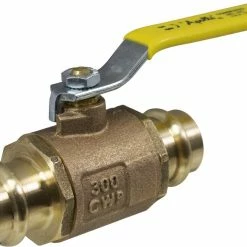 Flash Sale 🌟 Apollo Valves 77W-A Series 1-1/2 in. Cast Bronze Full Port Press Ball Valve 🥰